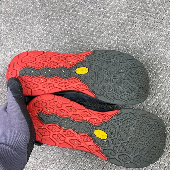 Red Wing Men's Work Shoes 6343 Safety Toe Boa Laces Gray Red Size 9 Boots Shoes - Picture 12 of 13